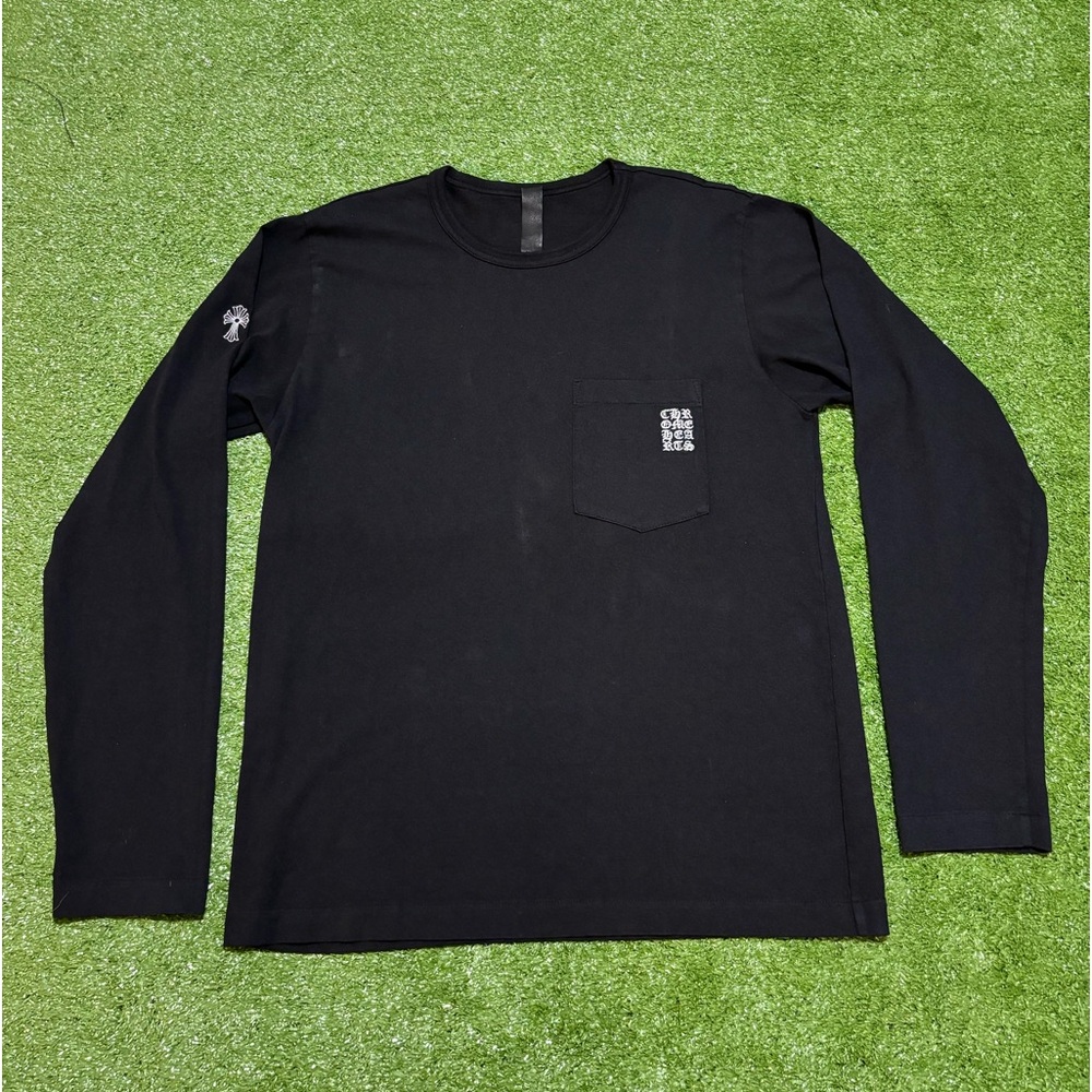 Chrome Hearts Embroidered LS Long Sleeve T Shirt